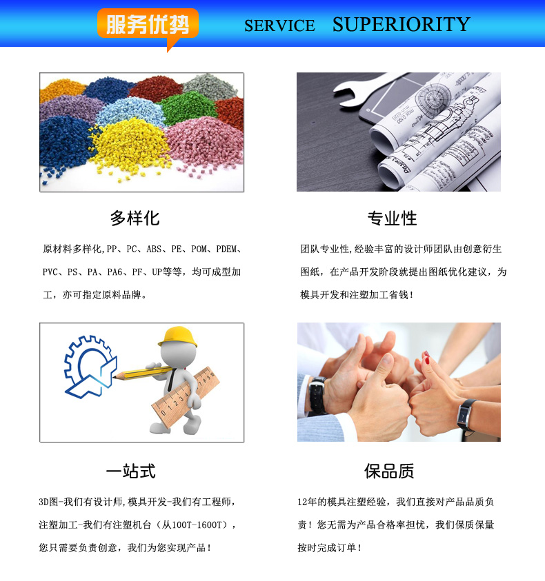 聞辭模具服務(wù)優(yōu)勢
